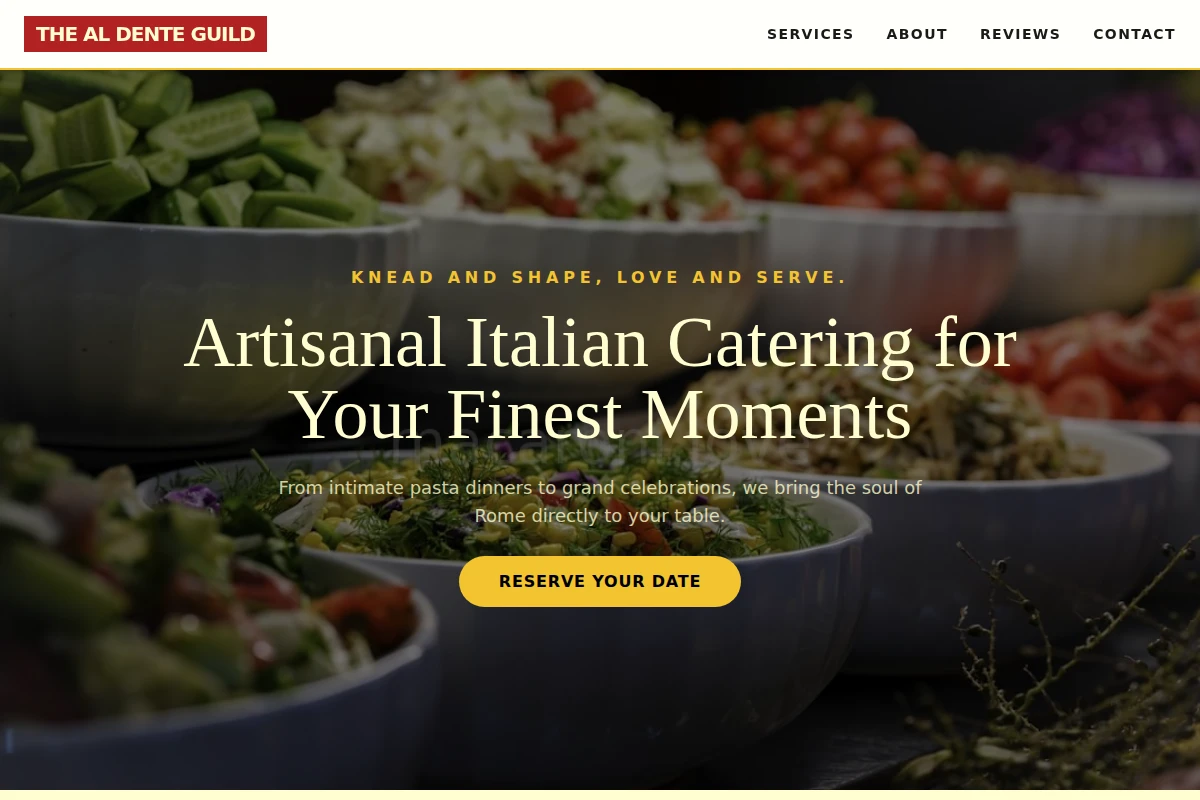 Cacio e Pepe Catering