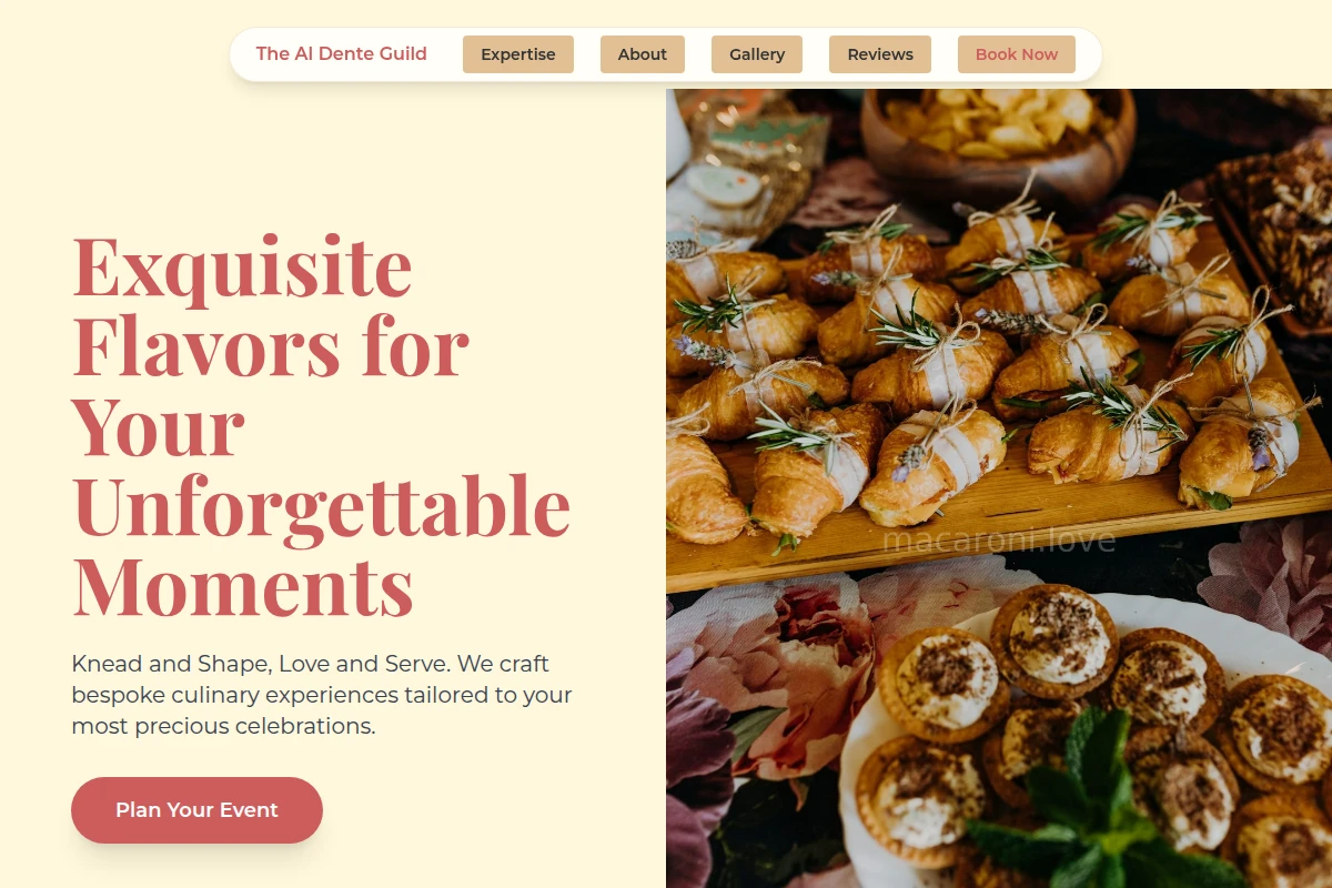 Gourmet Catering