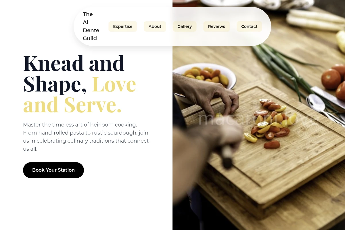 Heirloom Cooking Class