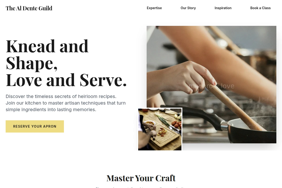 Heirloom Cooking Class