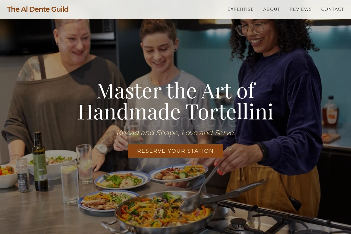 Tortellini Cooking Class