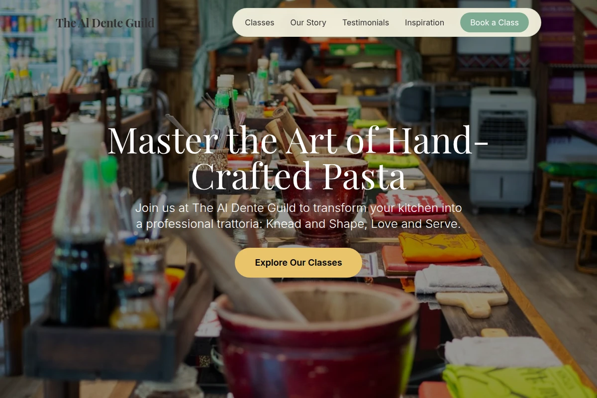Fusilli Cooking Class