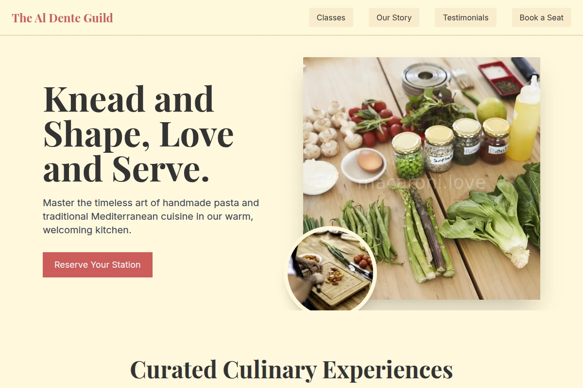 Tradition Cooking Class