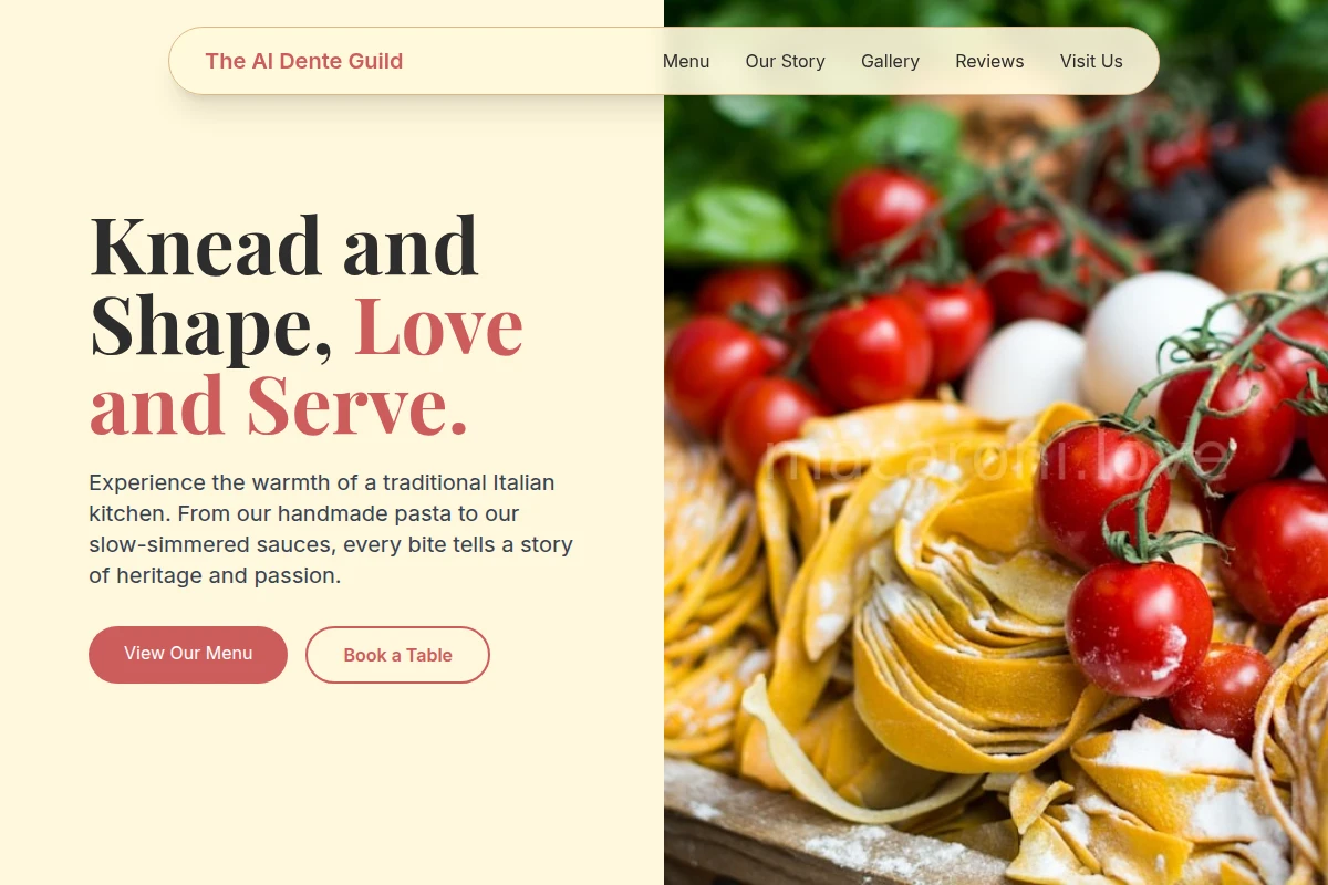 Tradition Italian Food