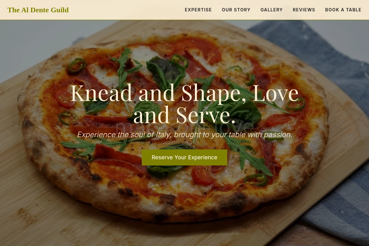 Family Italian Food