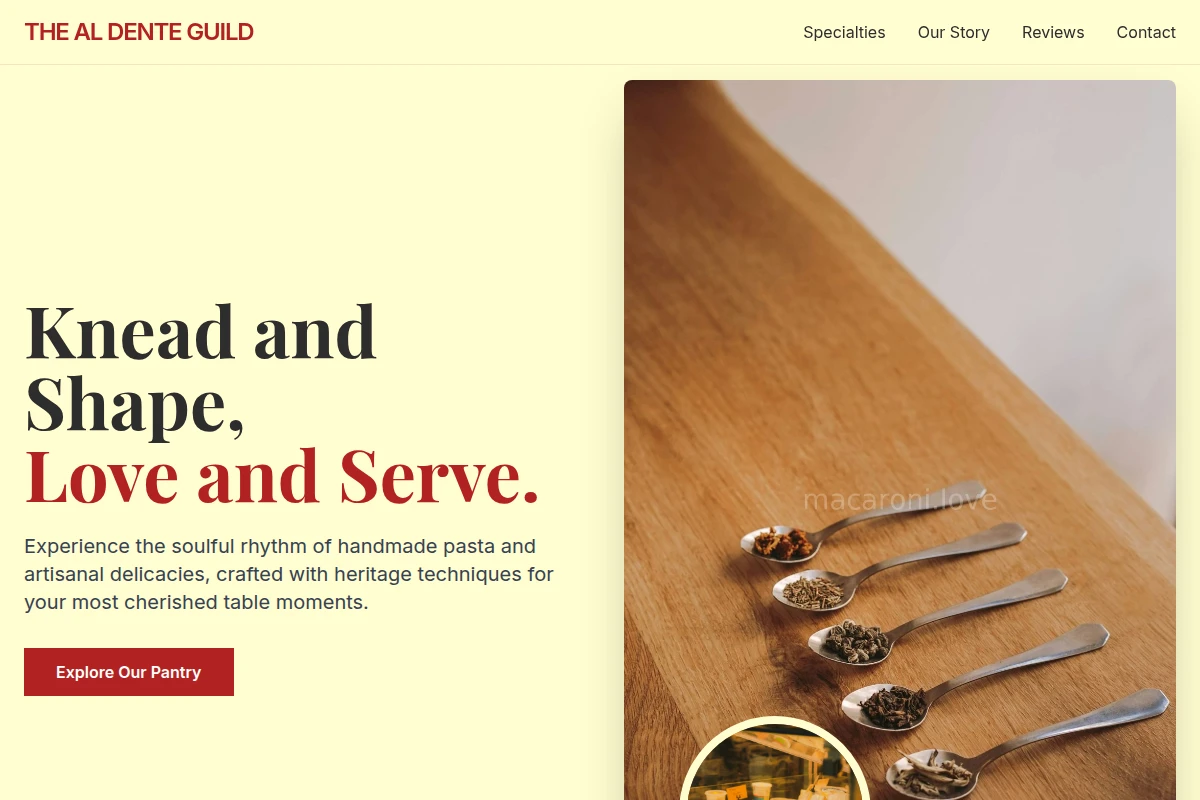Farfalle Specialty Food