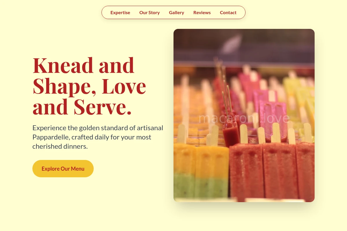 Pappardelle Specialty Food