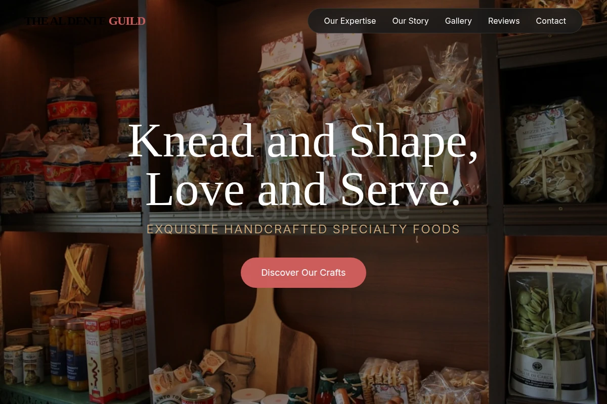 Kneading Specialty Food